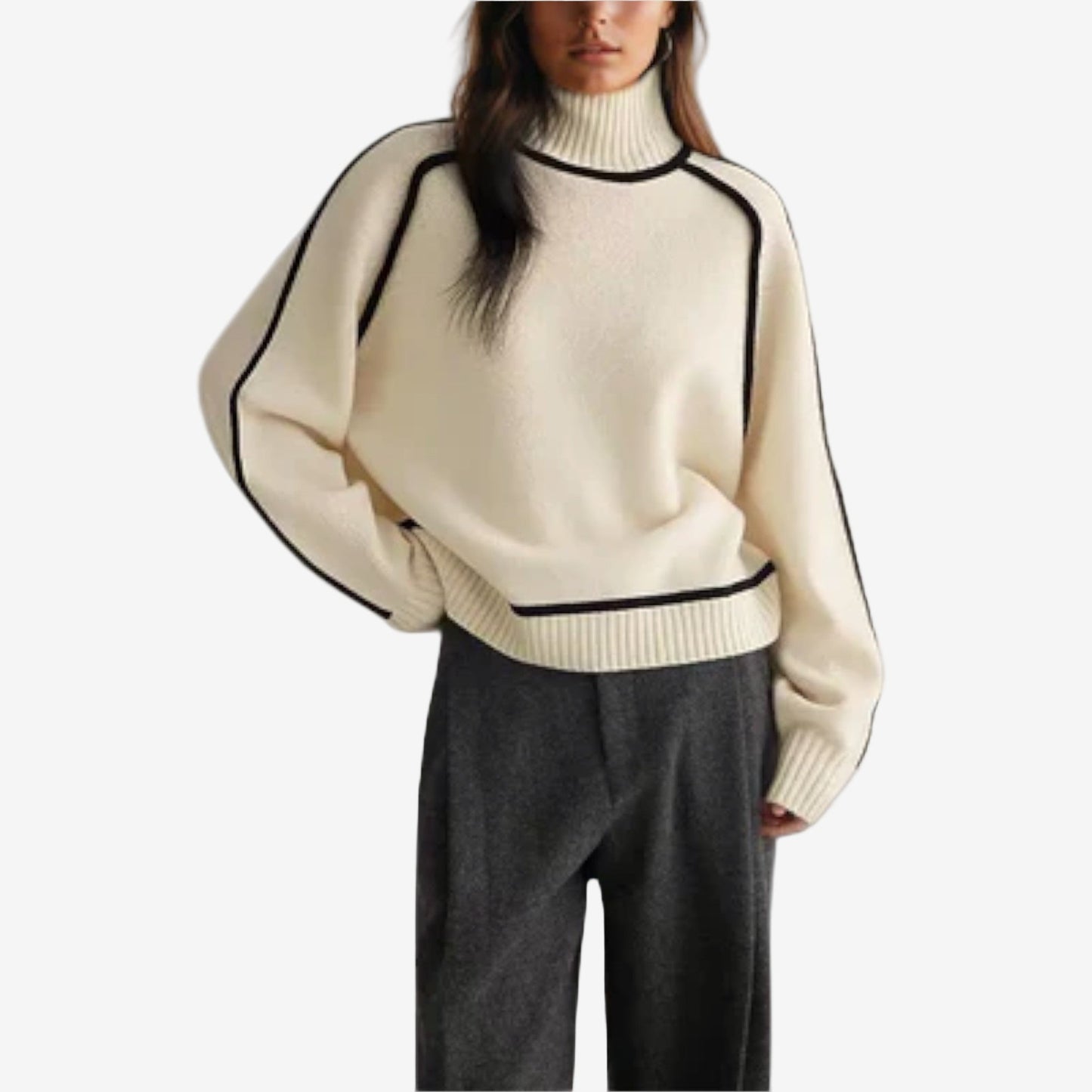 Emilie™ Maglione a collo alto