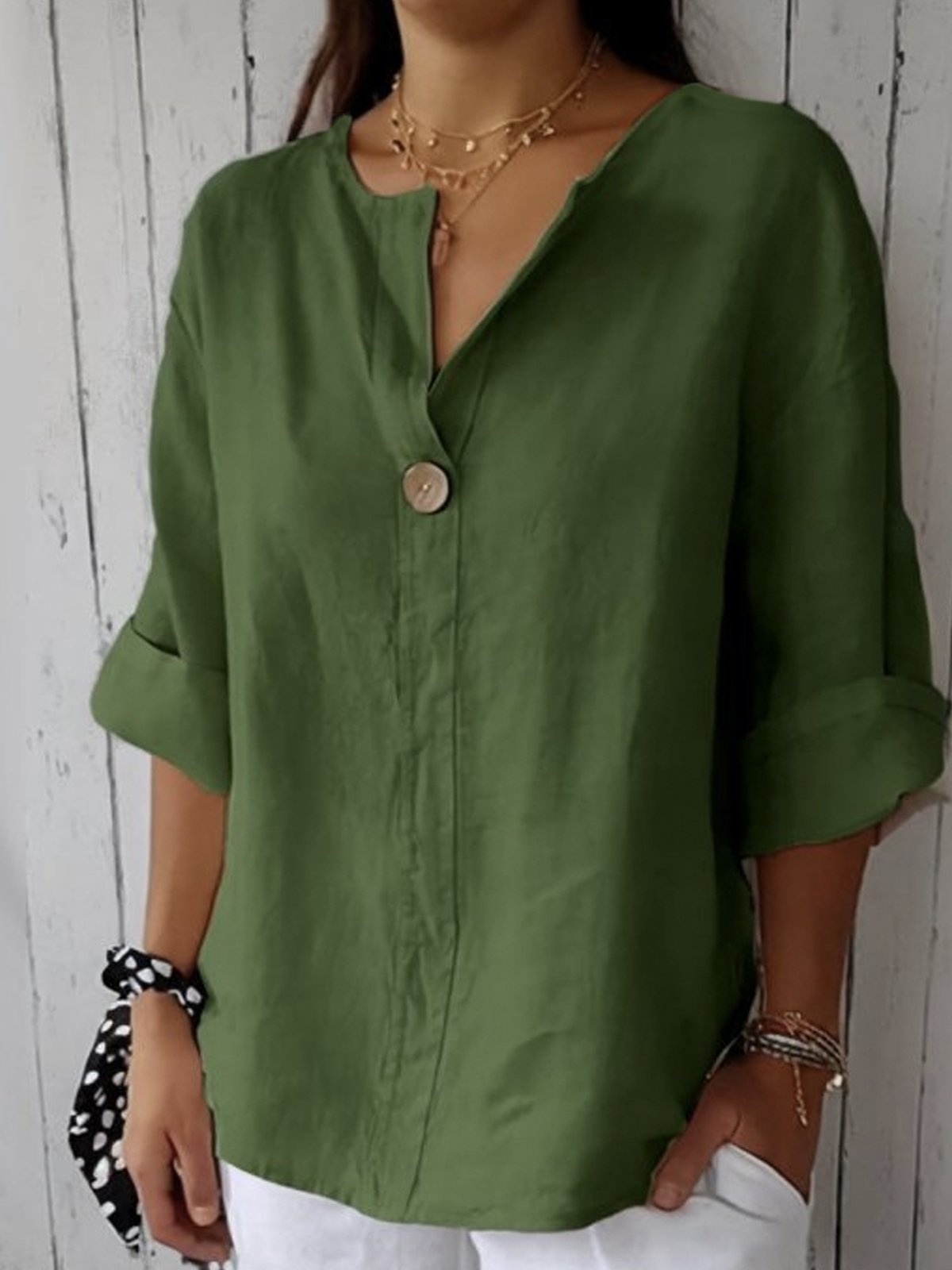 Luna - Blusa a V