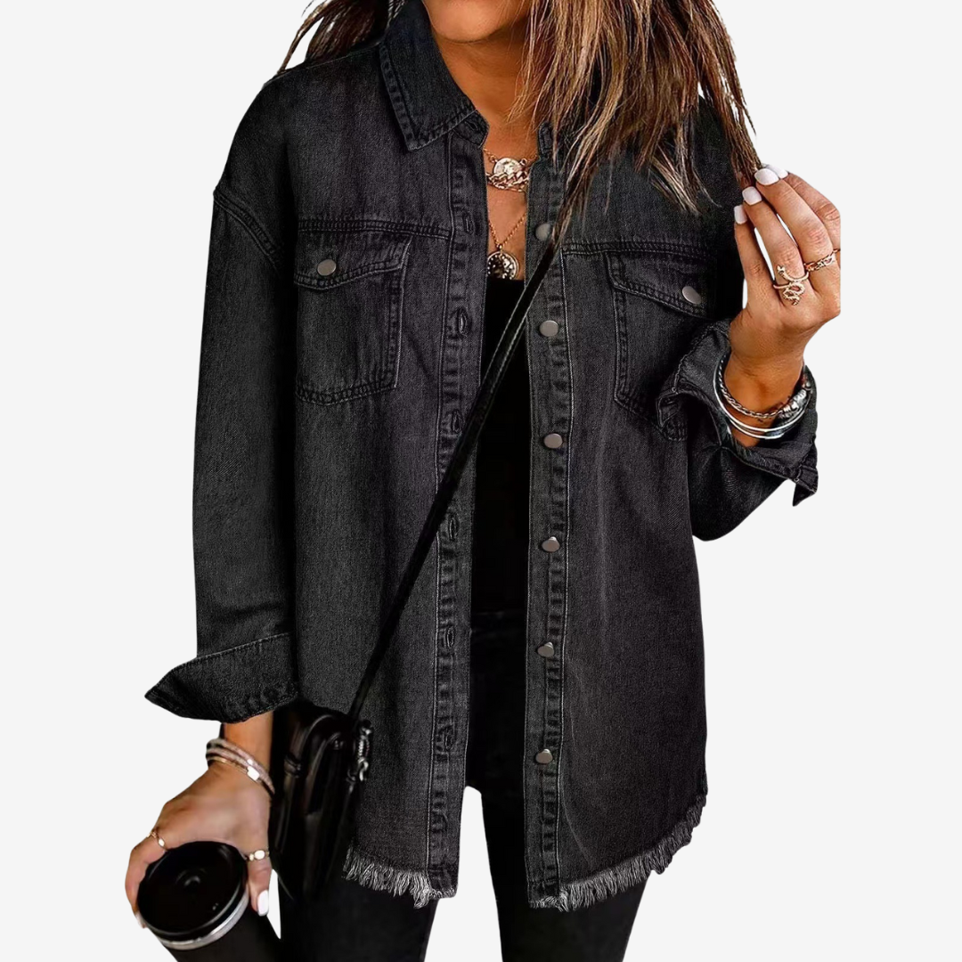 Lucille™ Giacca di jeans oversize