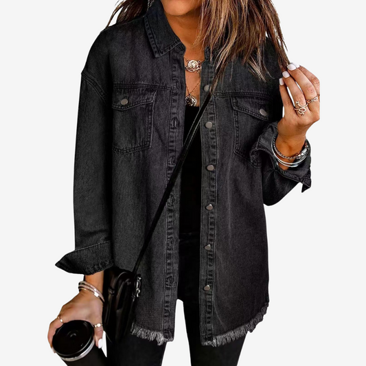 Lucille™ Giacca di jeans oversize
