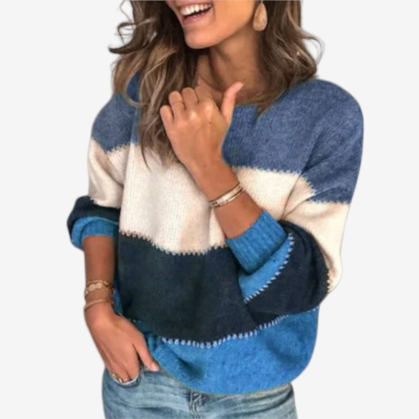 Elisa™ Maglione morbido colorato