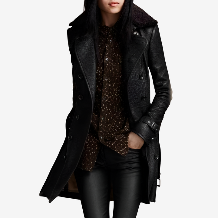 Sofie™ Cappotto in finta pelle