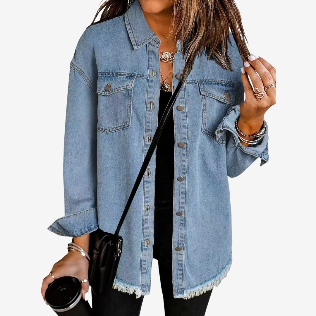 Lucille™ Giacca di jeans oversize