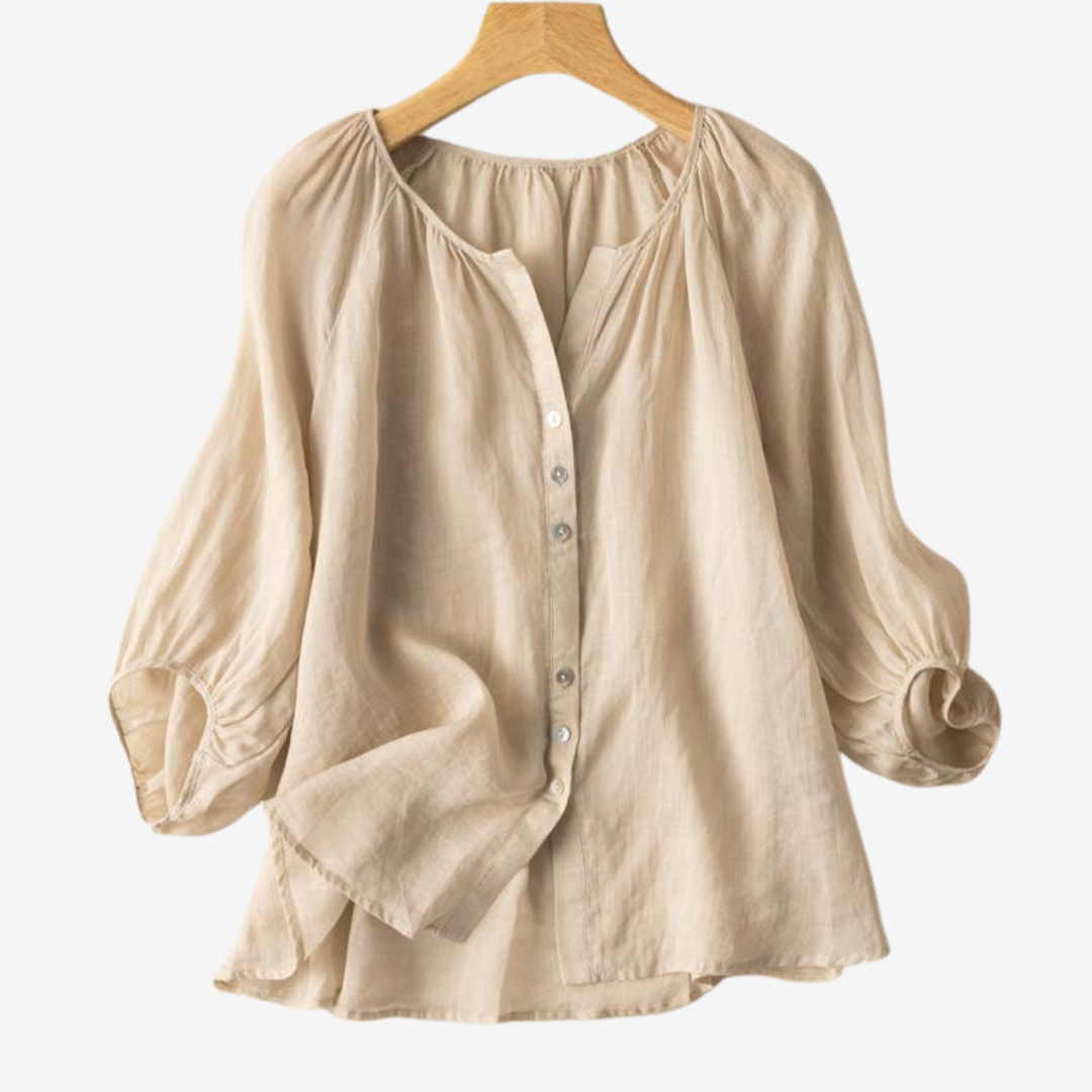Célina™ Camicetta morbida ed elegante