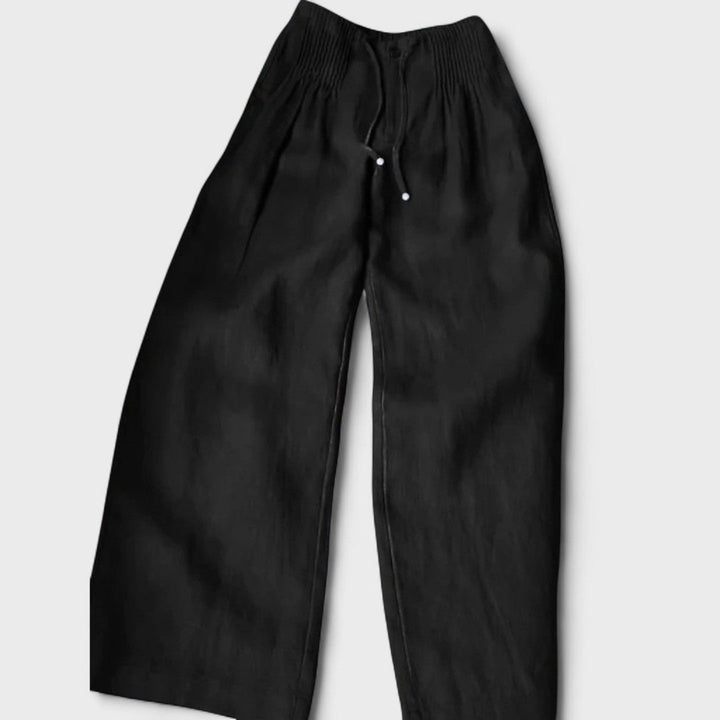 Isalie - Pantaloni a gamba larga