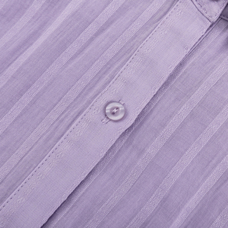Yselia - Completo due pezzi fluido con camicia e pantaloni corti