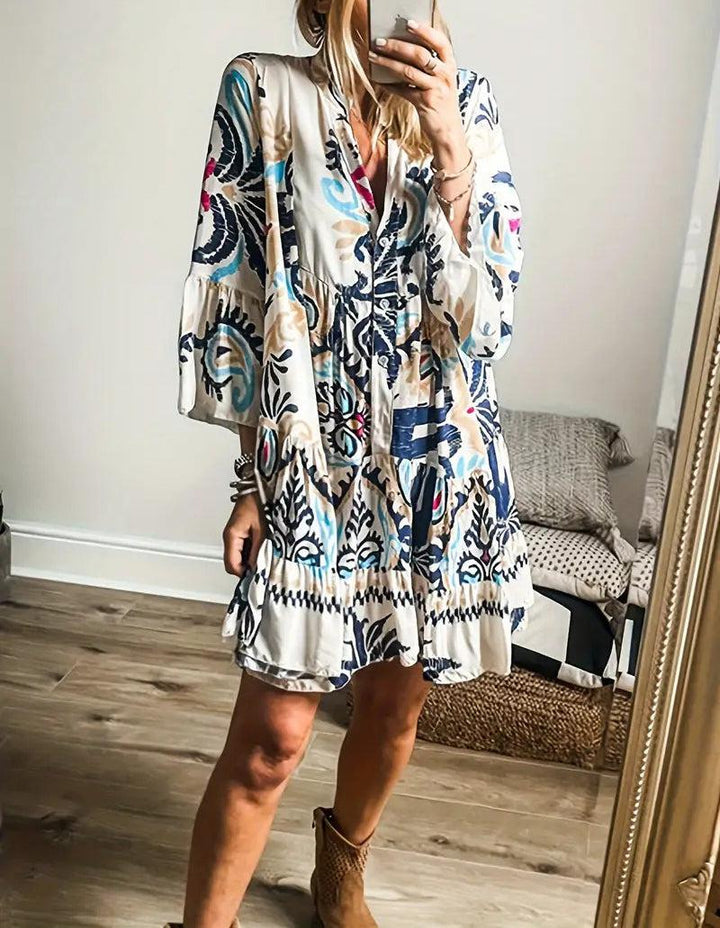 Veronica – Abito boho tunica