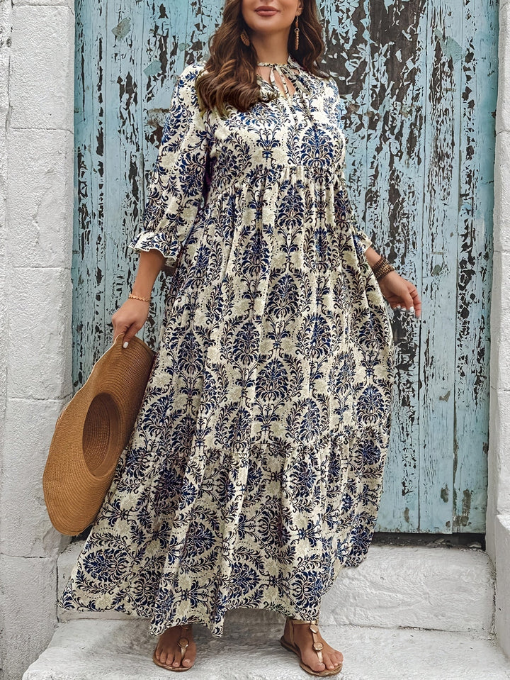 Marta – Abito boho mosaico