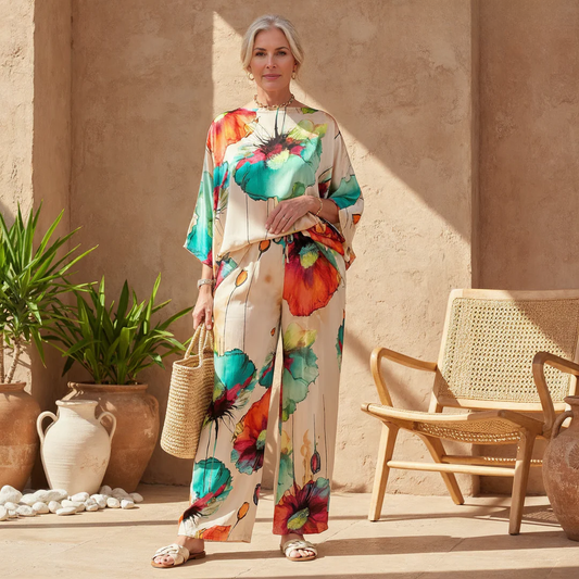 Emmarie - Completo elegante stampato