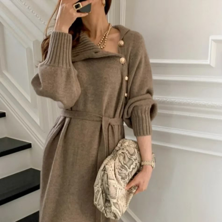 Evelina – Abito boho a portafoglio