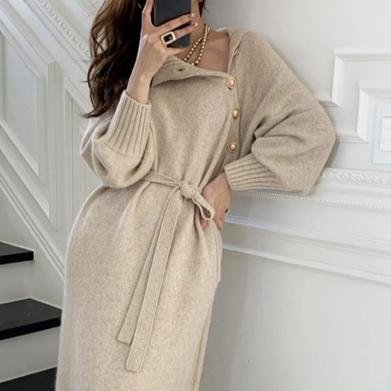 Evelina – Abito boho a portafoglio