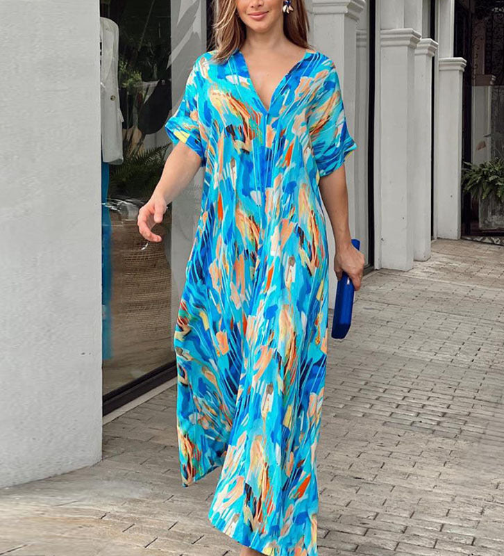 Marina – Abito boho astratto