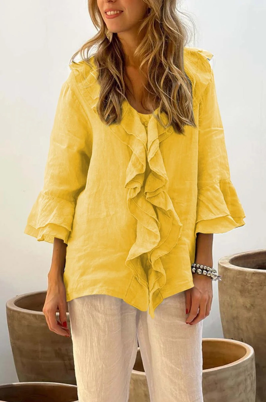 Loralei - Blusa volant