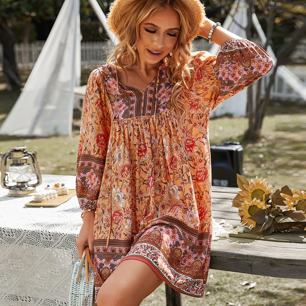 Beatrice – Abito boho tunica