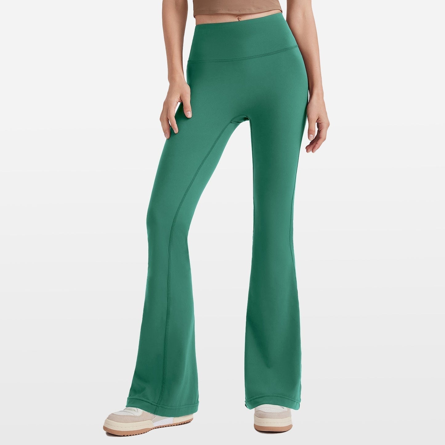 Serena - Pantaloni casual con gamba a Campana