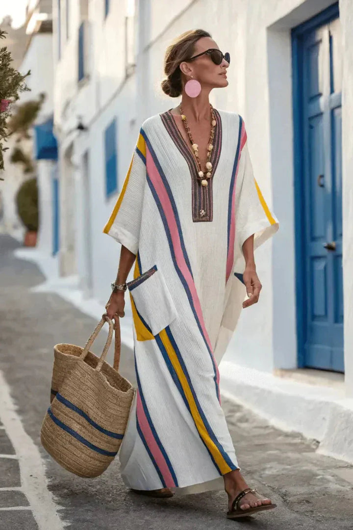 Allegra – Abito boho maxi estivo