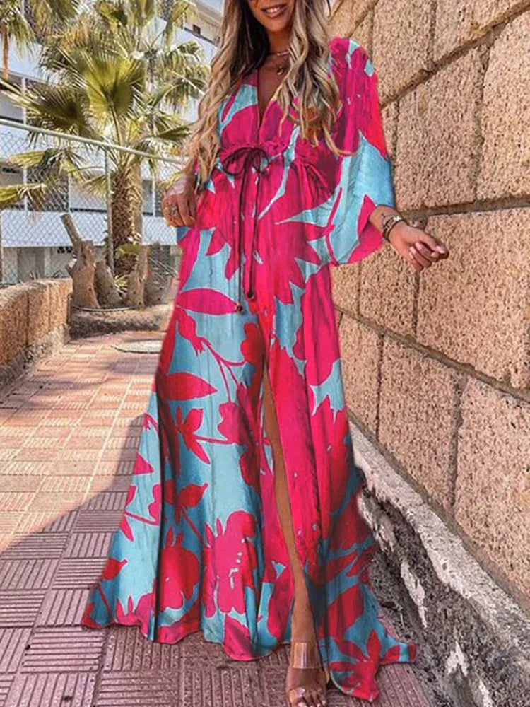 Daria – Abito boho caftano