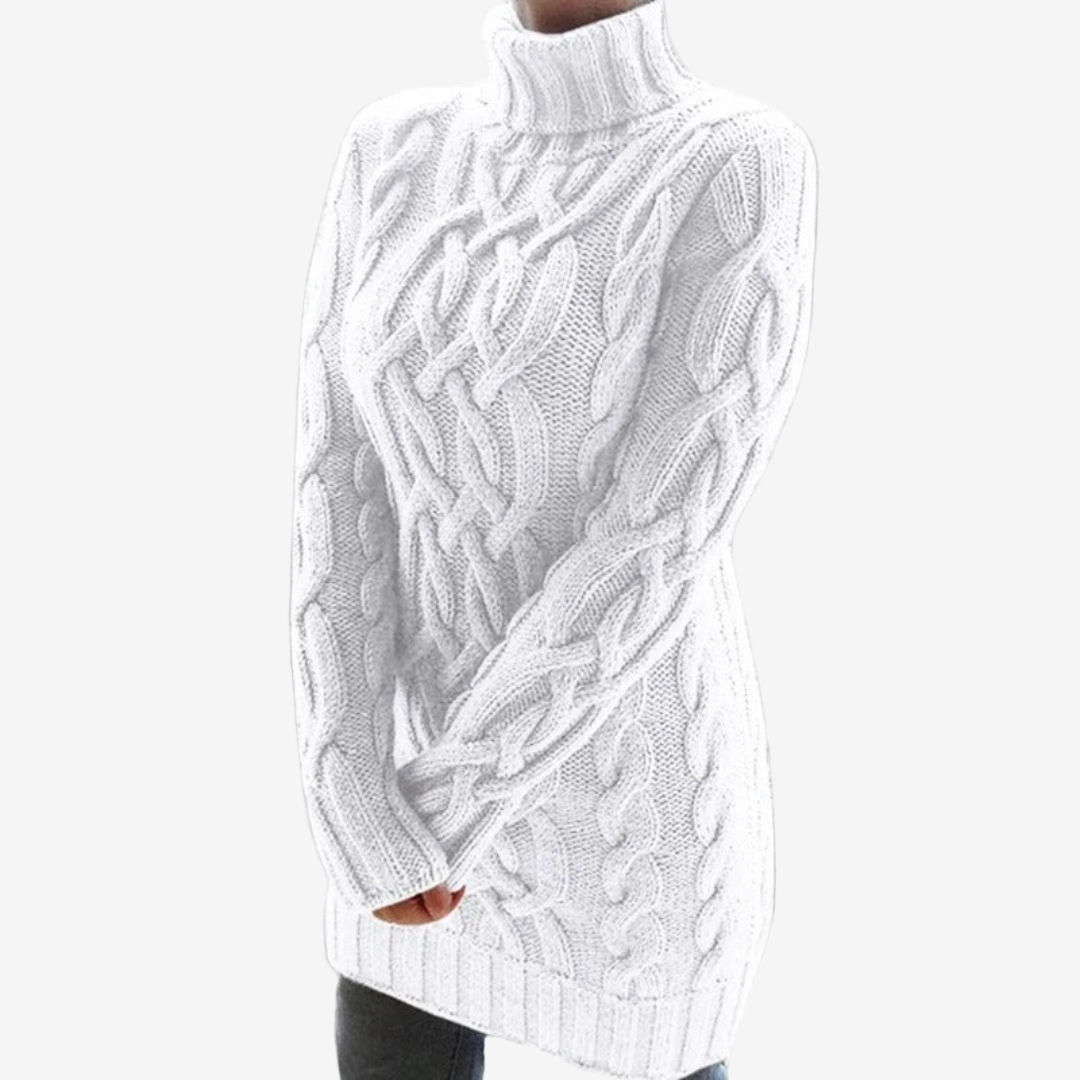 Lara™ Maglione ha lavorato a maglia a trecce