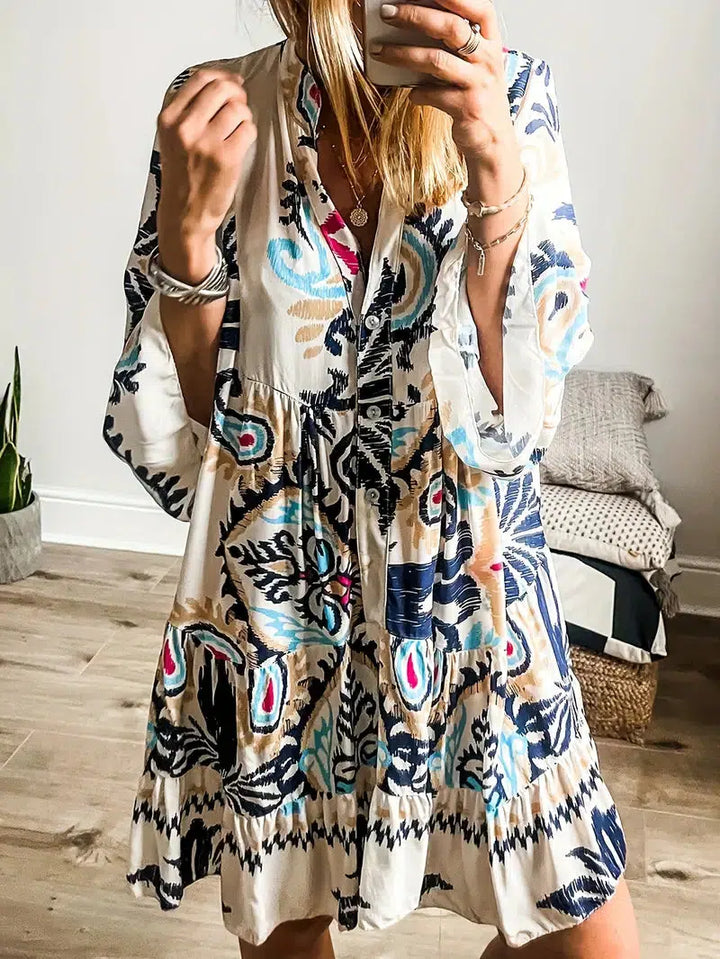 Veronica – Abito boho tunica