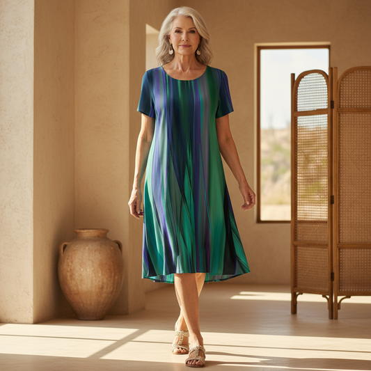 Giada – Abito boho sfumato