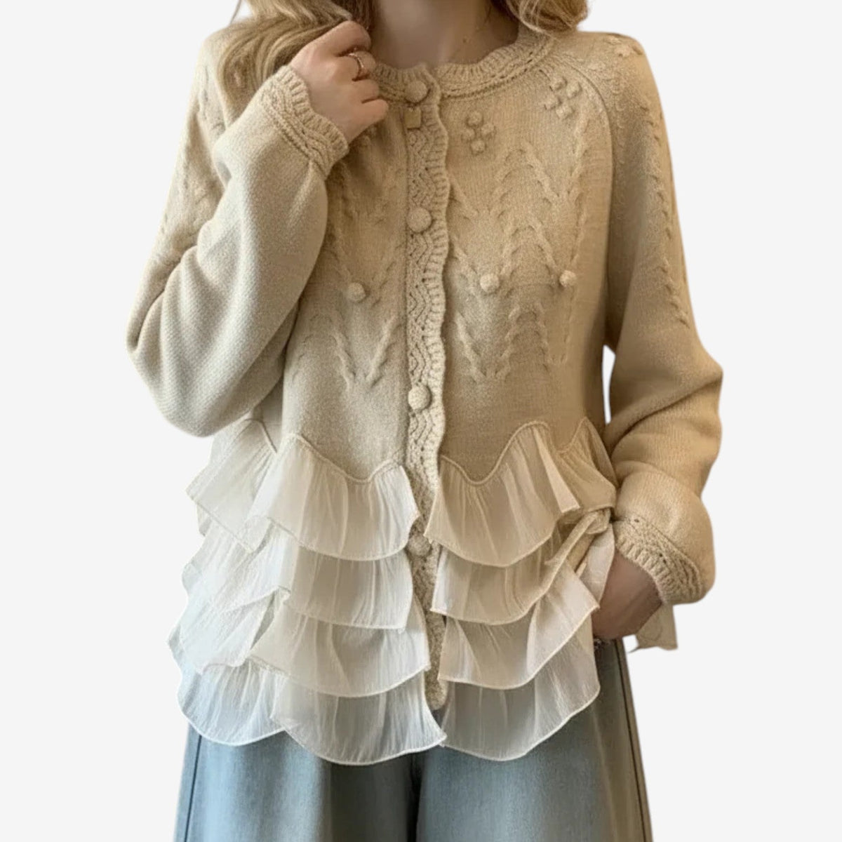 Maniaci™ Cardigan Ricamato