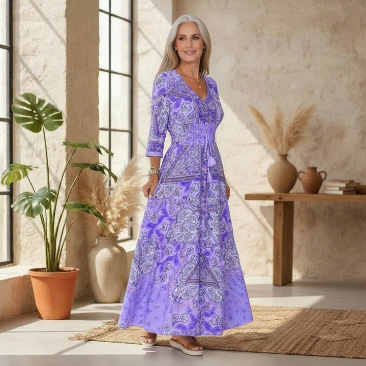 Amara – Abito boho maxi